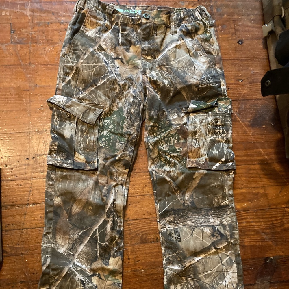 Realtree Youth Camouflage Cargo Pants